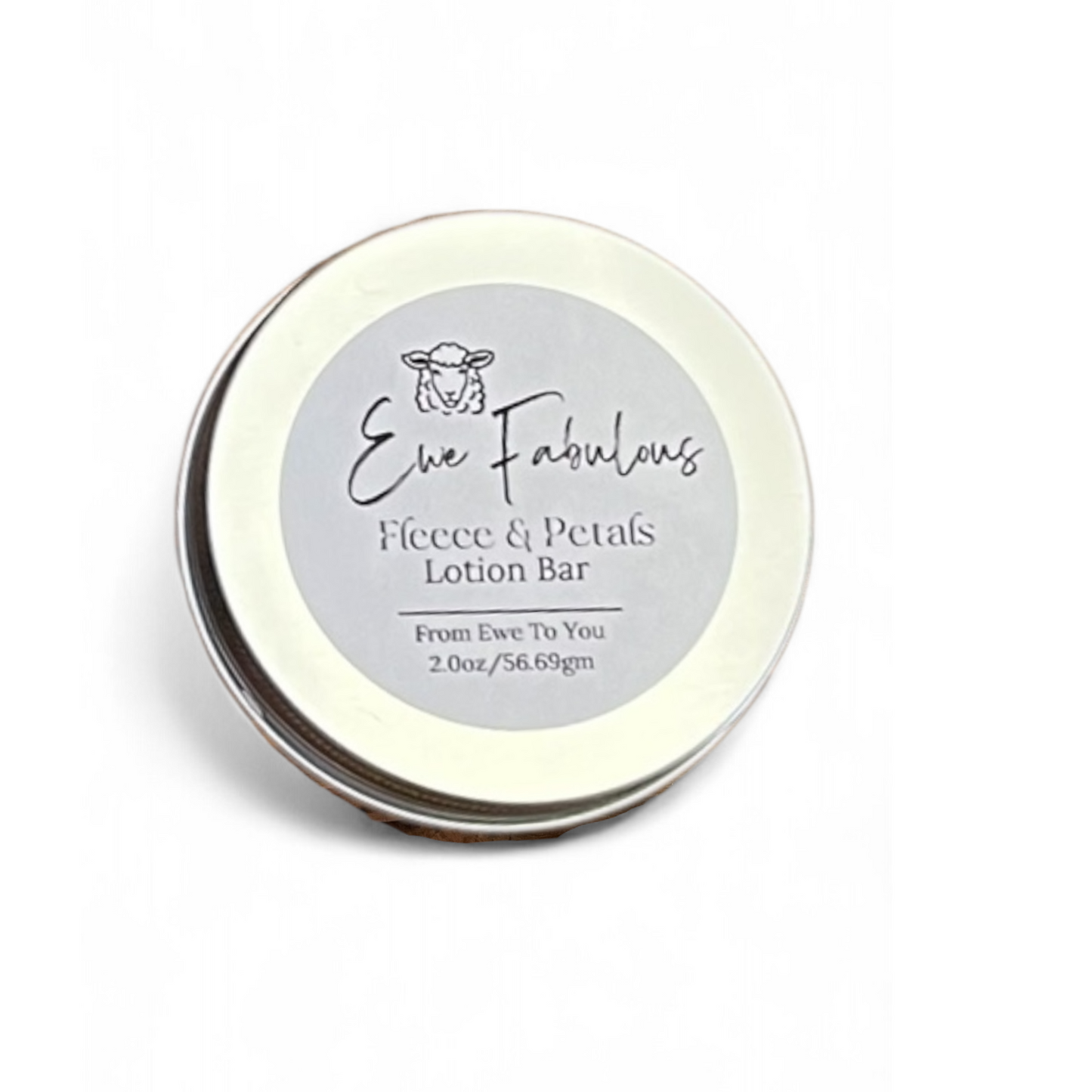 Fleece and Petals Lotion Bar