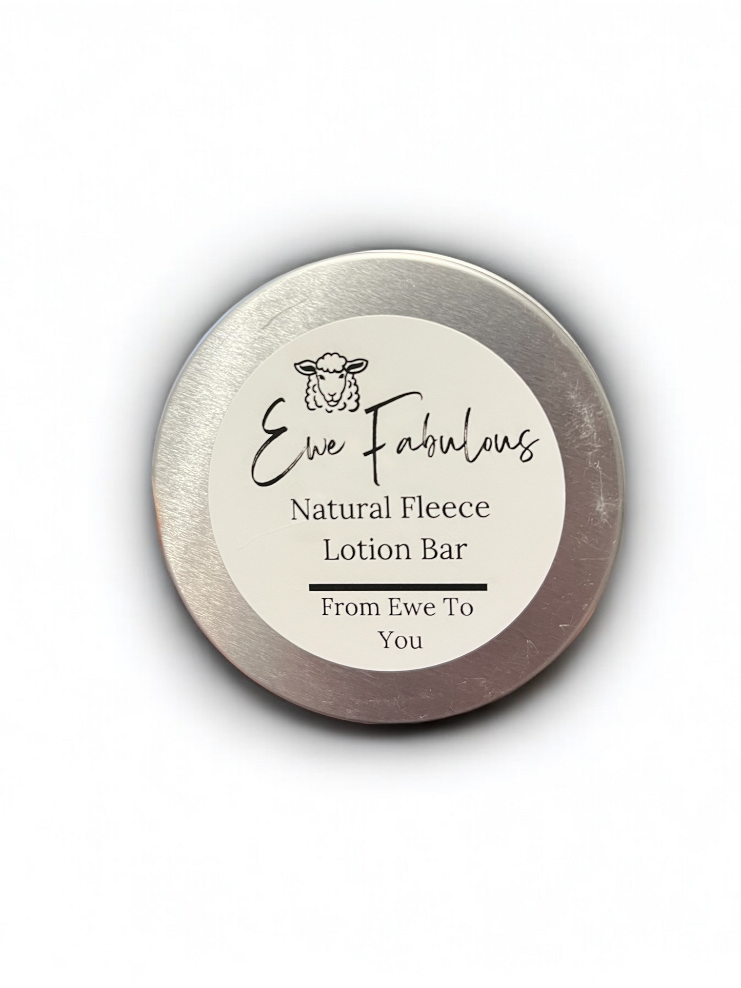 Natural Fleece (Unscented) Lotion Bar
